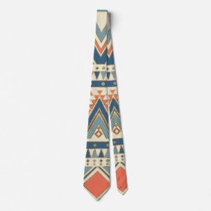 Aztec etnisk mönsterkonst slips