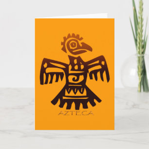 AZTEC ~-fågelande Helgkort