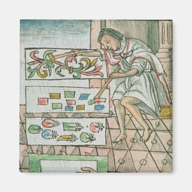 Aztec Fjäderarsan Magnet (Framsidan)