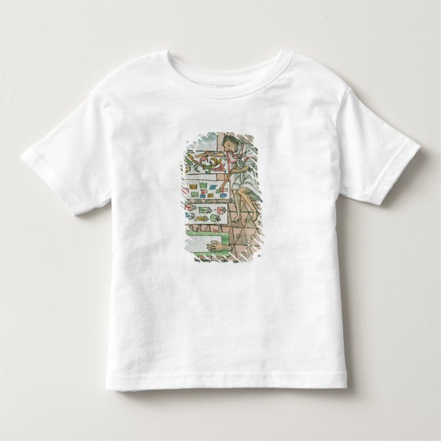 Aztec fjäderhantverkare t-shirt (Framsida)
