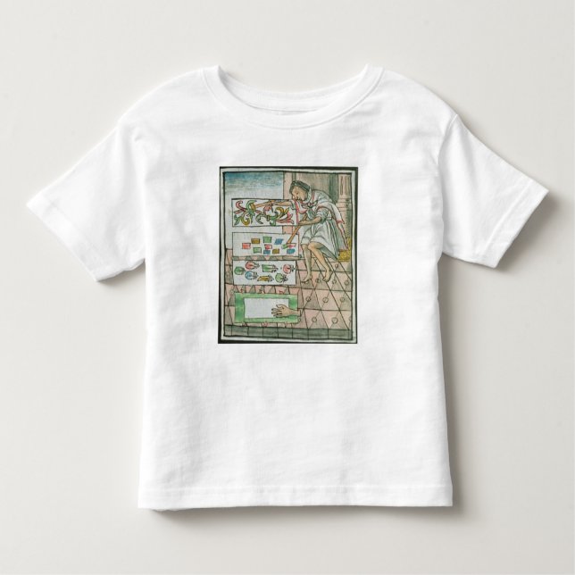 Aztec fjäderhantverkare tee shirt (Framsida)