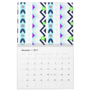 Aztec flicka kalender