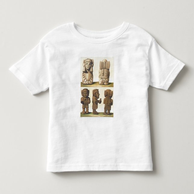 Aztec förebilder, Mexico (färglithographen) Tee (Framsida)