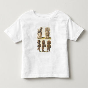 Aztec förebilder, Mexico (färglithographen) Tee Shirt