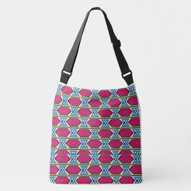 Aztec Fuchsia Bag Axelväska (Framsida)