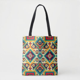 Aztec Geometric Art Tygkasse