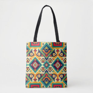 Aztec Geometric Art Tygkasse