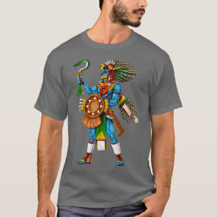 Aztec Gud Huitzilopochtli T Shirt