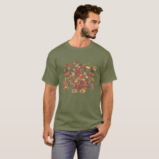 Aztec gud tee shirt