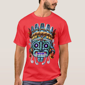 Aztec Gud Tlaloc T Shirt