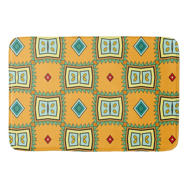 Aztec Gult Badrumsmatta (Framsidan)