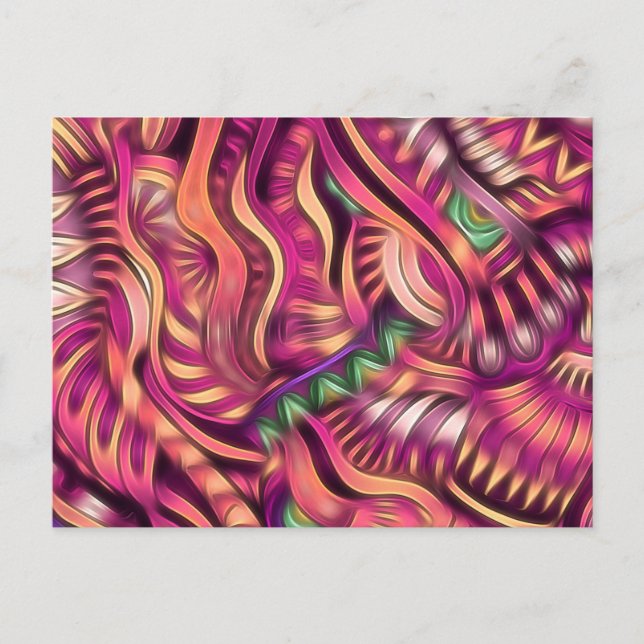 Aztec-inspiration Vykort (Framsida)