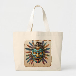 Aztec Jaguar Warrior Mask | Muay Thai Tribal Art Jumbo Tygkasse