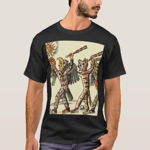 Aztec Jaguar Warriors Mexico Mexican History T Shirt