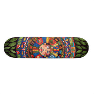 Aztec-kalender 20" skateboard