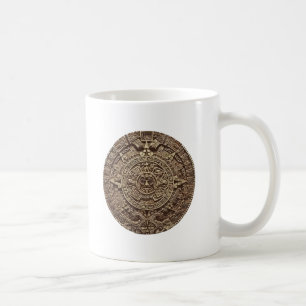 Aztec kalender kaffemugg