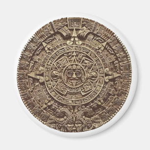 Aztec kalender magnet