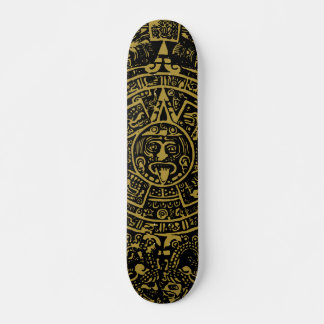 Aztec-kalender Mini Skateboard Bräda 18,5 Cm