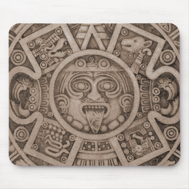Aztec kalender musmatta (Framsidan)