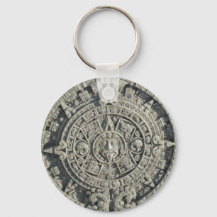 Aztec kalender nyckelring