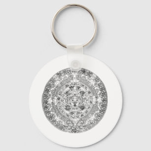 aztec kalender nyckelring