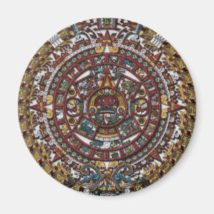 Aztec kalenderkylmagnet magnet