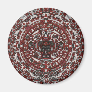 Aztec kalenderkylmagnet magnet