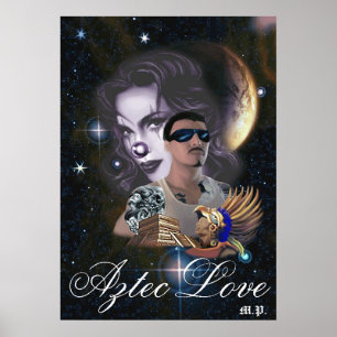 Aztec Kärlek Poster