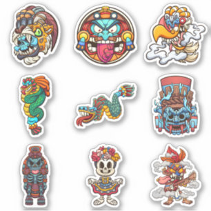Aztec Klistermärken
