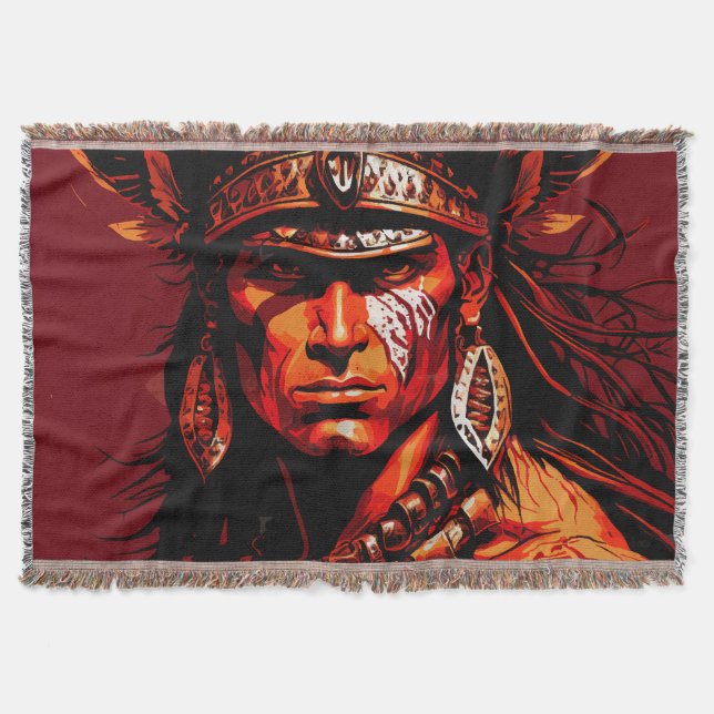 Aztec-krigare, Aztec-kultur, Mayankultur Filt (Framsidan)