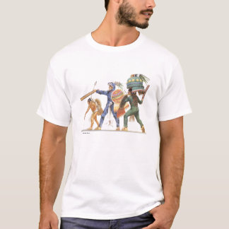 Aztec krigare t-shirt