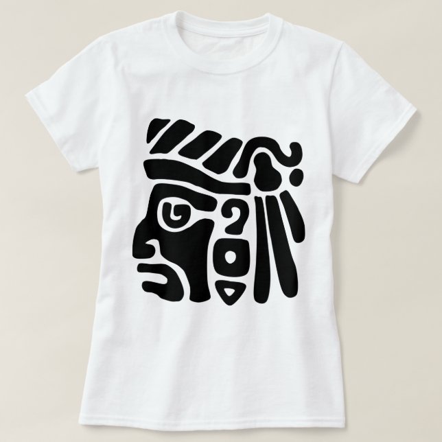 Aztec krigare tee shirt (Design framsida)