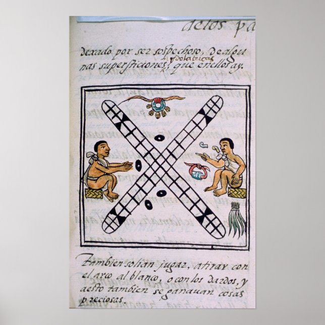 Aztec manar Hasardspel Patoli Poster (Framsidan)