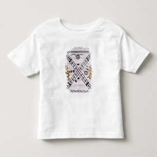 Aztec manar som spelar Patoli Tee Shirt