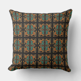 Aztec Mandala Dekorativ kudde