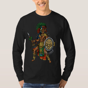 Aztec Mayan Warrior T Shirt