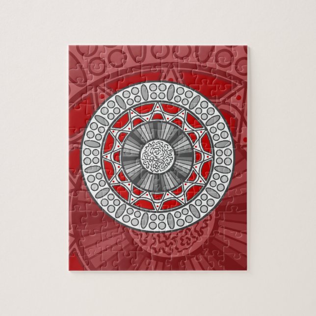 Aztec Meets Alien Puzzle Pussel (Vertikal)