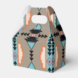 Aztec Mexican Geometric Mönster Presentaskar