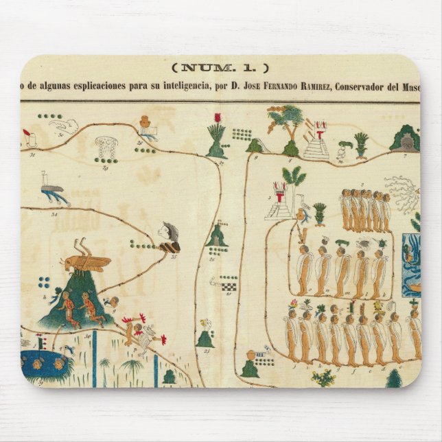 Aztec Mexico Valley 2 Musmatta (Framsidan)
