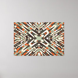 AZTEC Mexikansk 3-panelens hemmakontor Canvas Wall