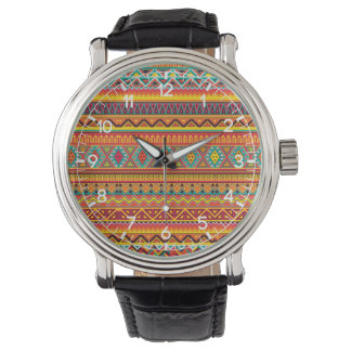 Aztec Mönster Armbandsur