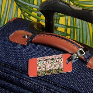 Aztec Mönster Bagagebricka