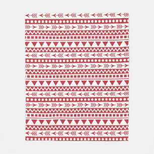 Aztec Mönster fleece filt