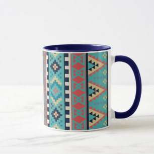 Aztec mönster för indian mugg