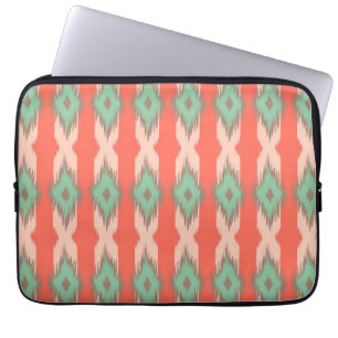 Aztec mönster för stam- geometrisk för ikat laptop sleeve
