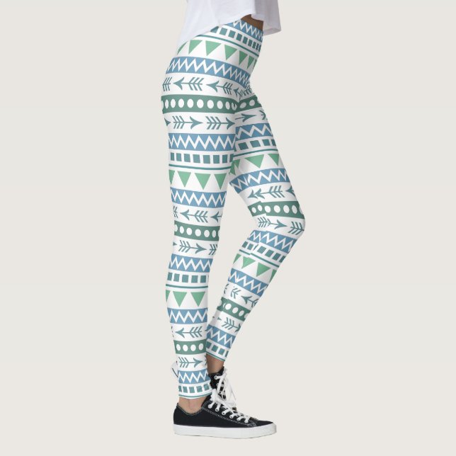 Aztec Mönster leggings (Höger)