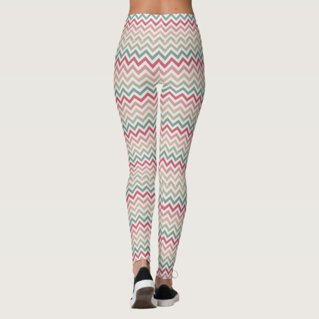 Aztec Mönster Leggings (Baksida)