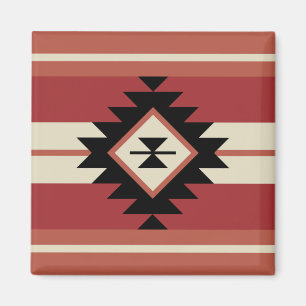 Aztec mönster magnet