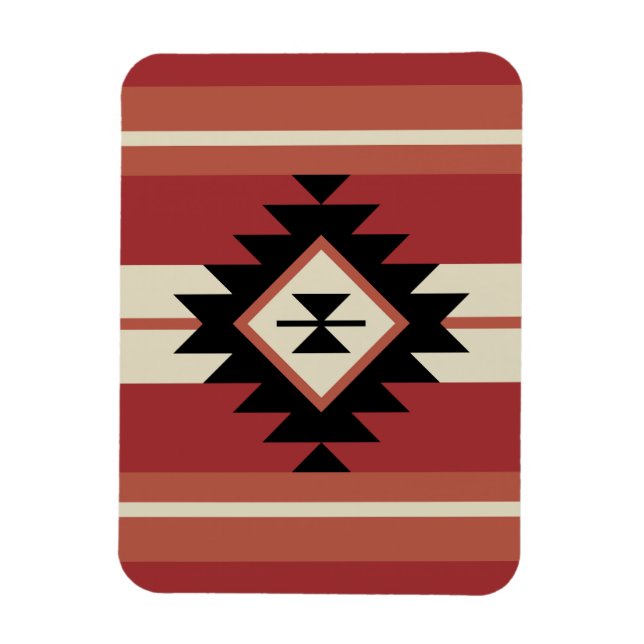 Aztec mönster magnet (Vertikal)