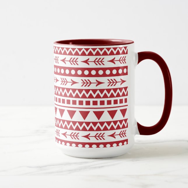 Aztec Mönster mugg (Höger)